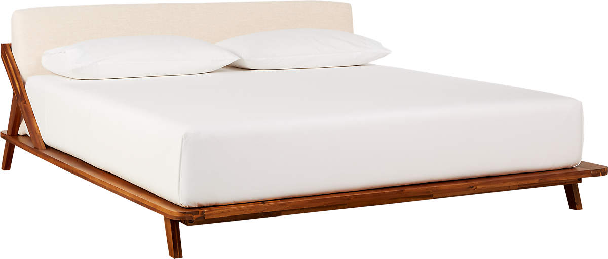 Drommen Acacia Wood BedKing