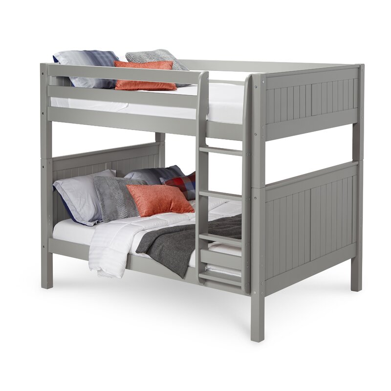 Burkley Full Over Full Solid Wood Standard Bunk Bed