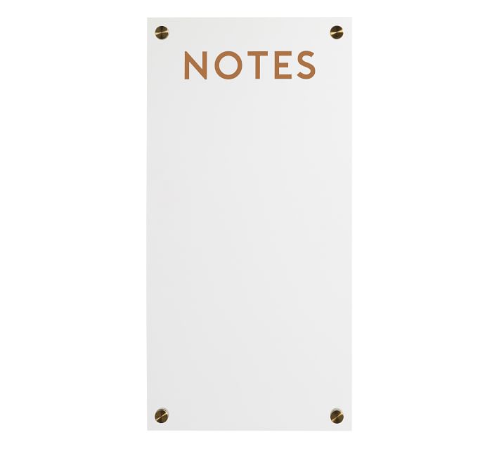 Acrylic Notes Board
