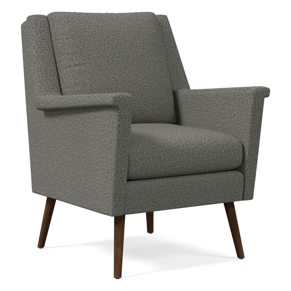 Carlo Mid Century Chair Wood Legs