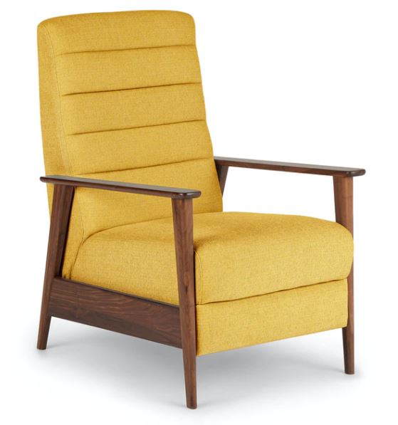 ELLOW VENTURA YELLOW RECLINER