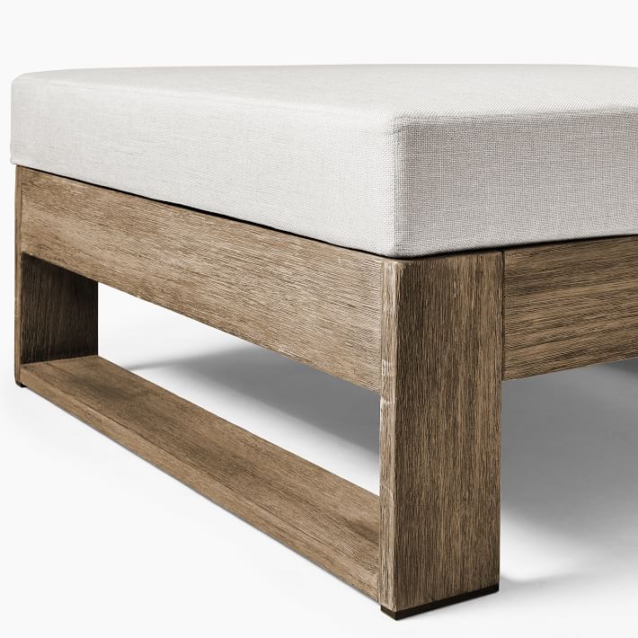 PORTSIDE OUTDOOR OTTOMAN