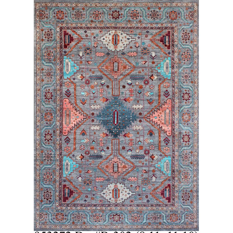 RUNNER ARYANA ORIENTAL BLUE AREA RUG