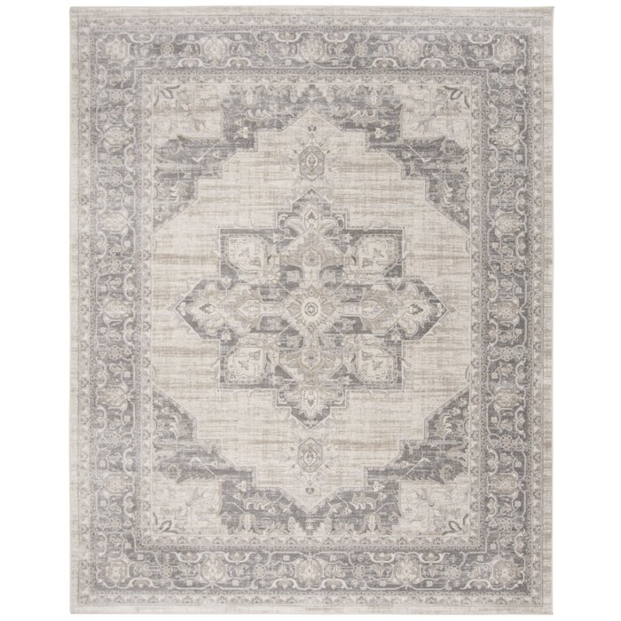 HALMA ORIENTAL CREAMGRAY AREA RUG