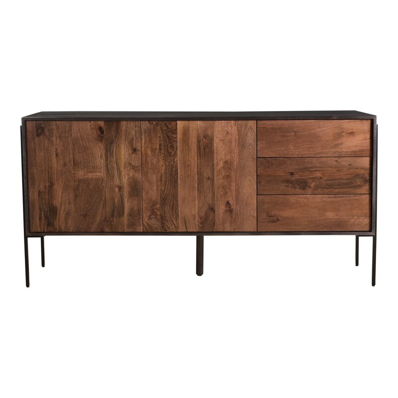Brooklyn Wide Drawer Mango Wood Sideboard