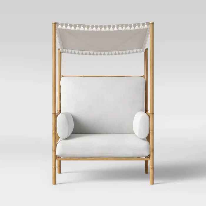 Calla Canopy Patio Accent Chair