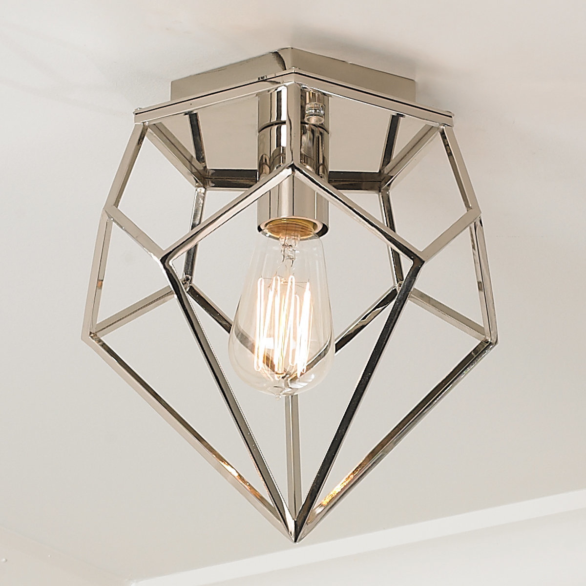 YOUNG HOUSE LOVE GEOMETRIC DIAMOND CEILING LIGHT