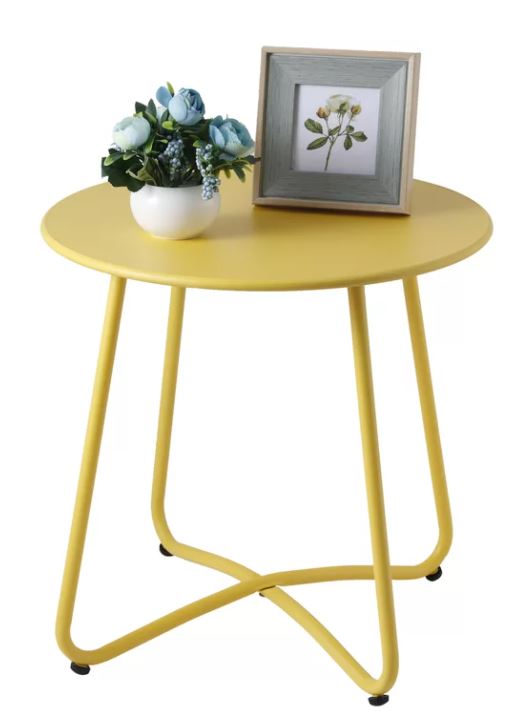 Bertradis Metal Side Table