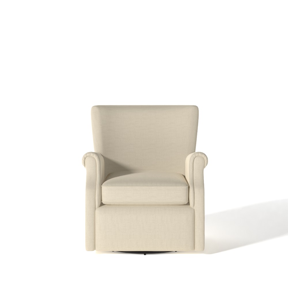 Minna Upholstered Swivel Armchair
