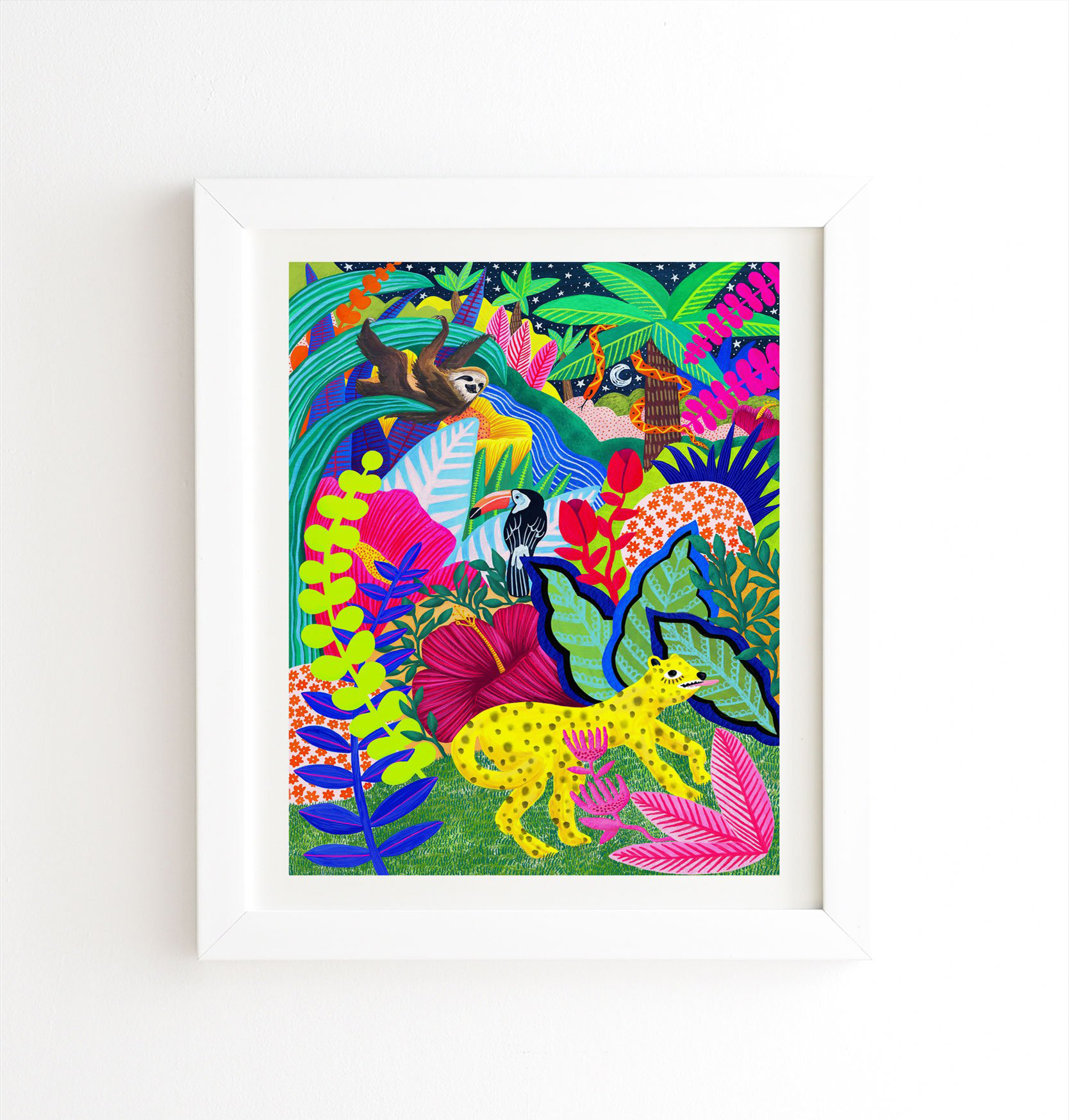 Jungle Animals Wall Art