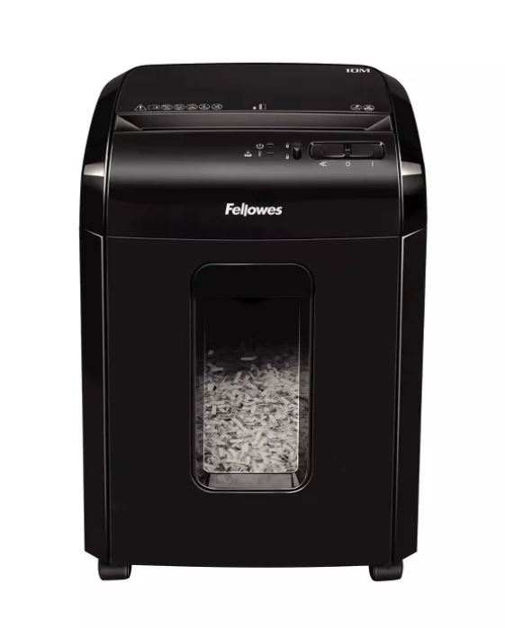 Fellowes MicroCut Shredder with Wastebasket