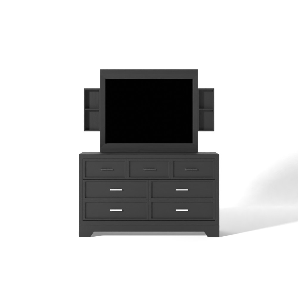 Ellington Circle 7 Drawer Dresser with Mirror