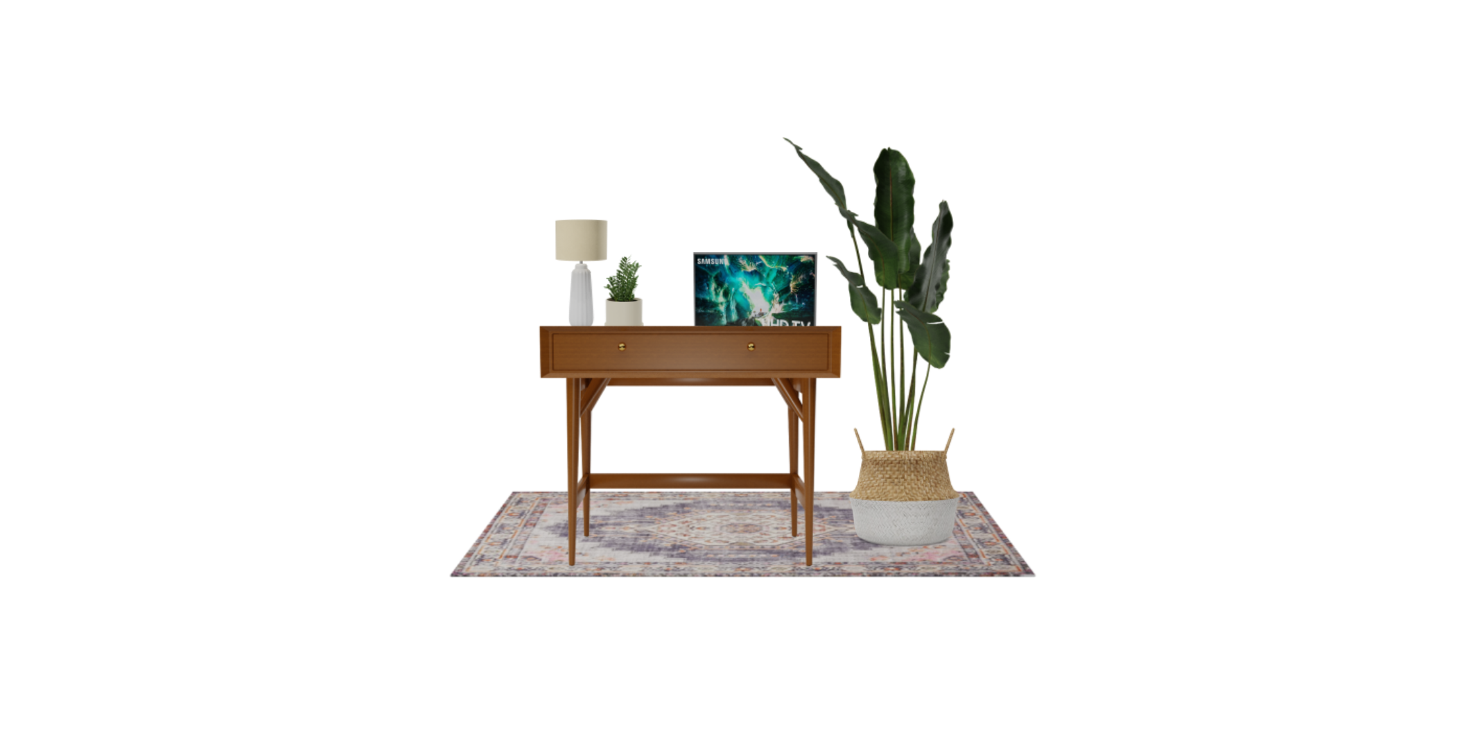 Classic Modern Desk space Spacejoy