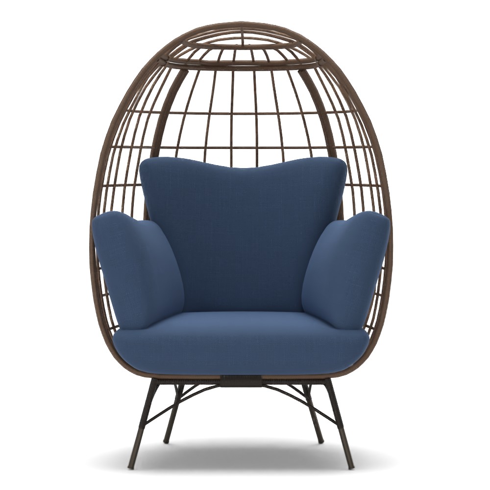 Cuccia Egg Patio Chair with Cushions