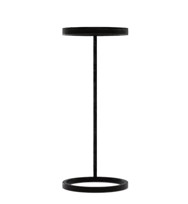 Duke Round Metal Accent Table