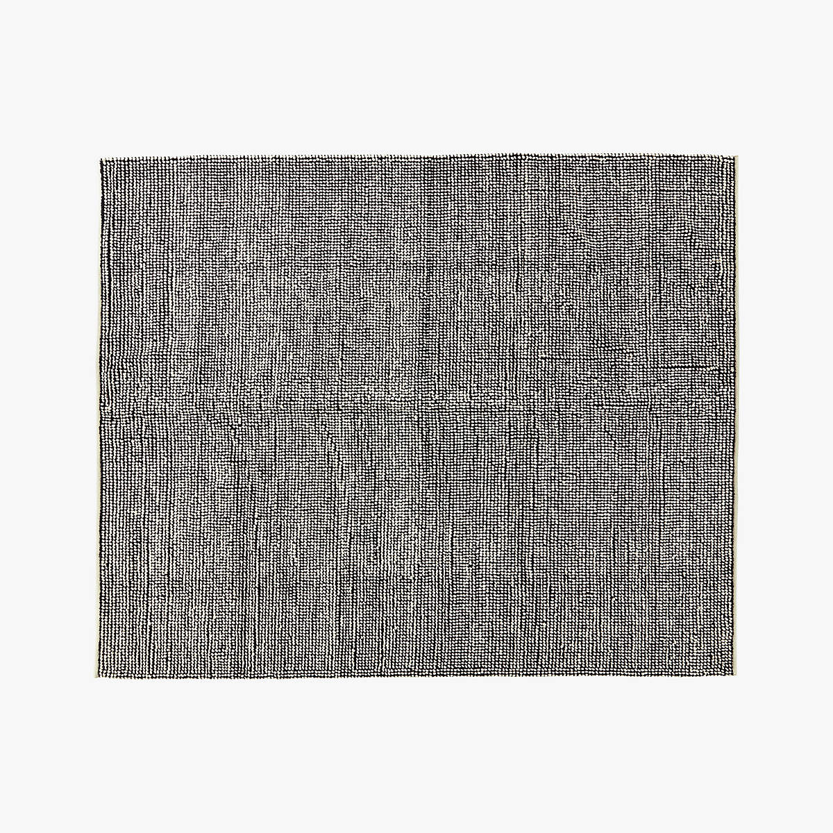 Loomis Black And White Loop Rug8'x10'