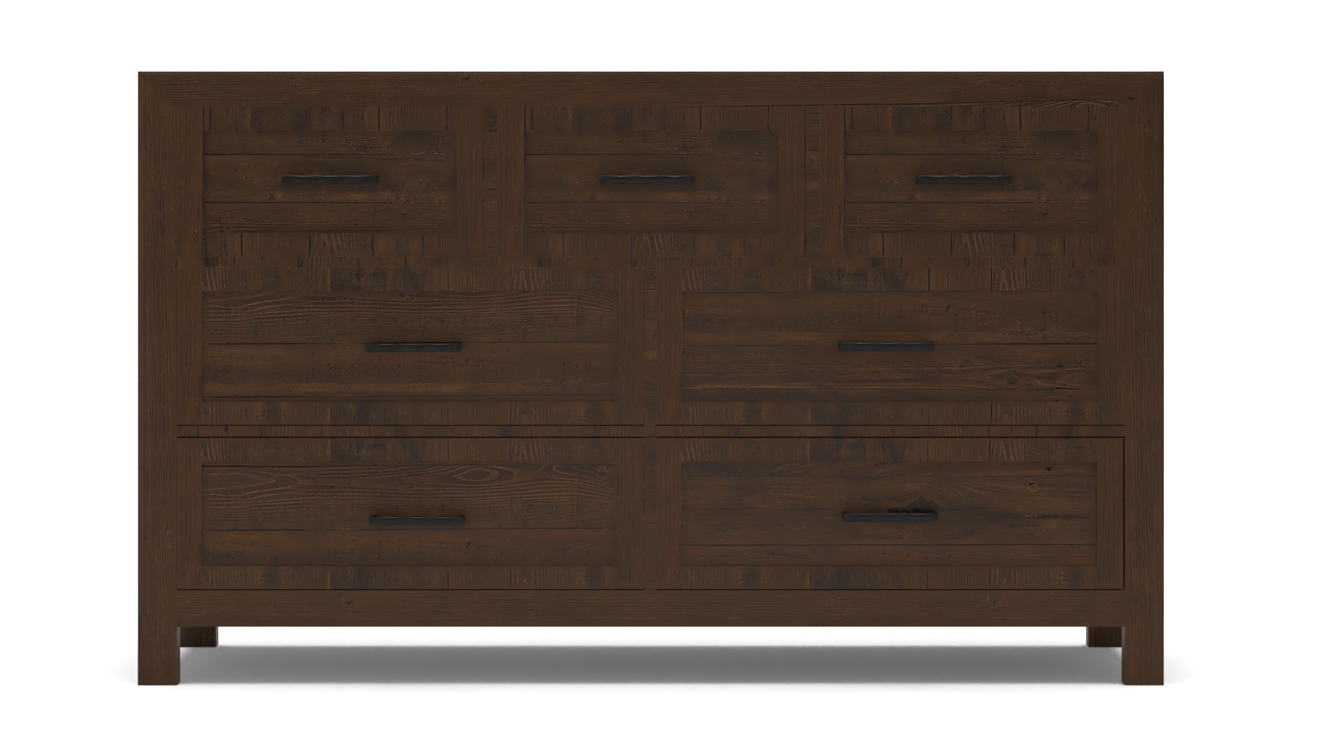 Craigsville 7 Drawer 63'' W Solid Wood Dresser
