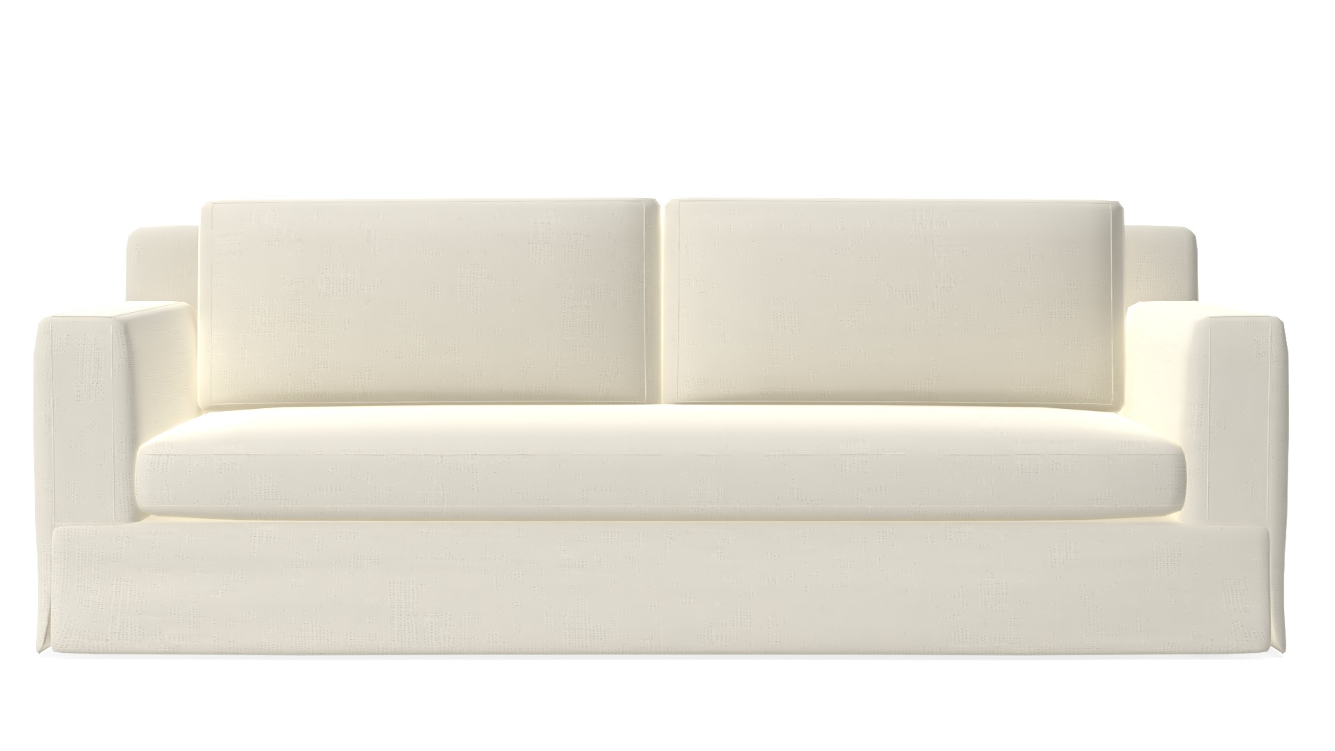 York Square Arm Slipcovered Sofa