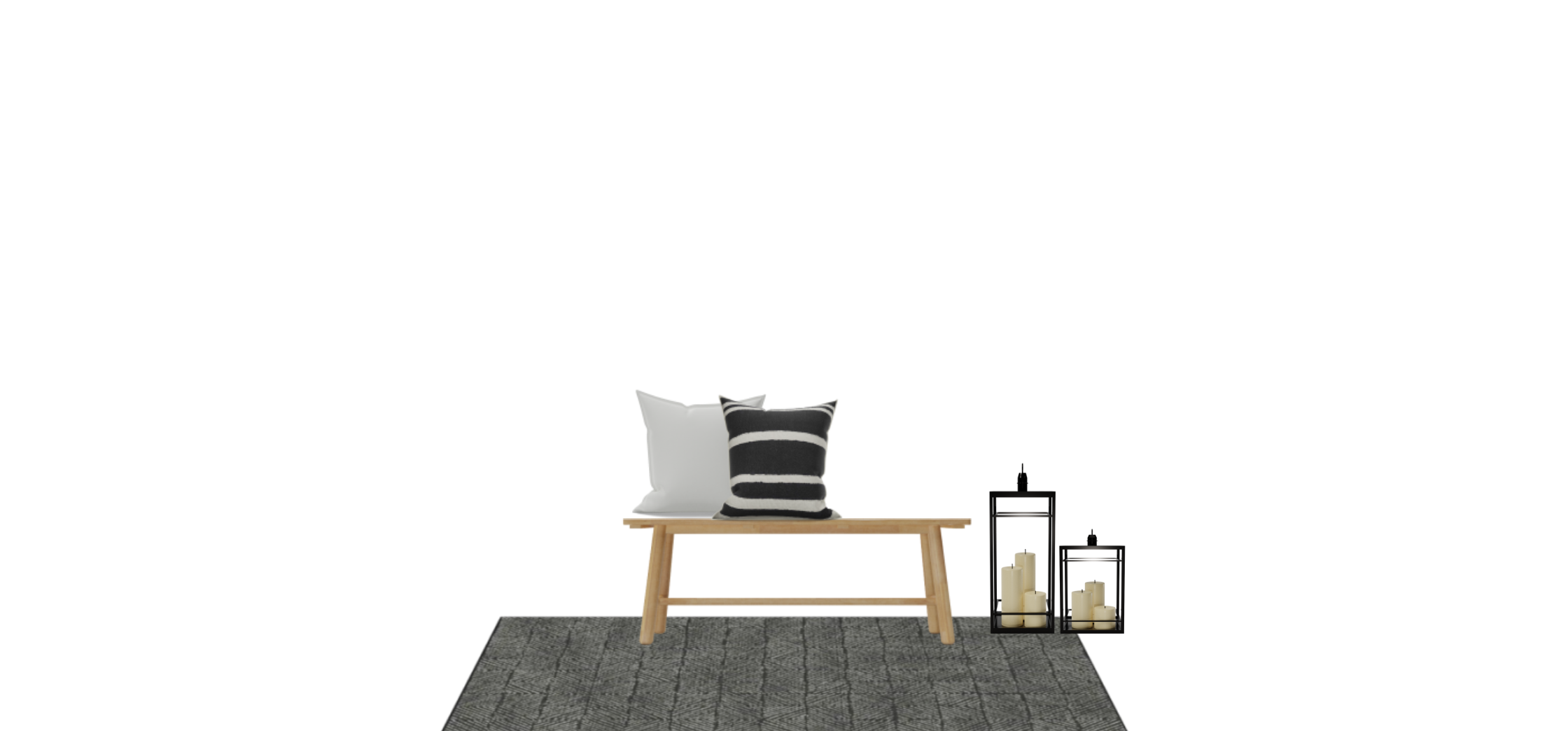 Modern Entryway bench Spacejoy