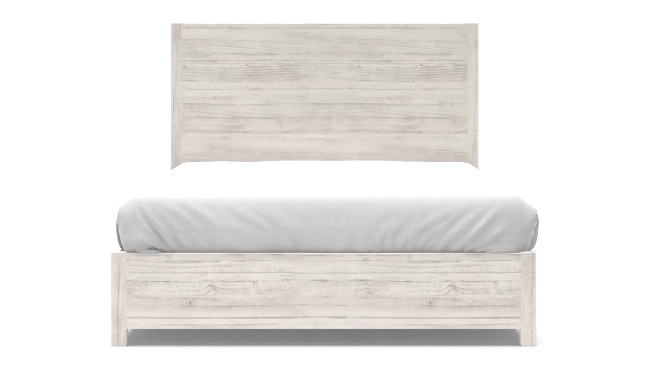 Montauk Solid Wood Bed Queen
