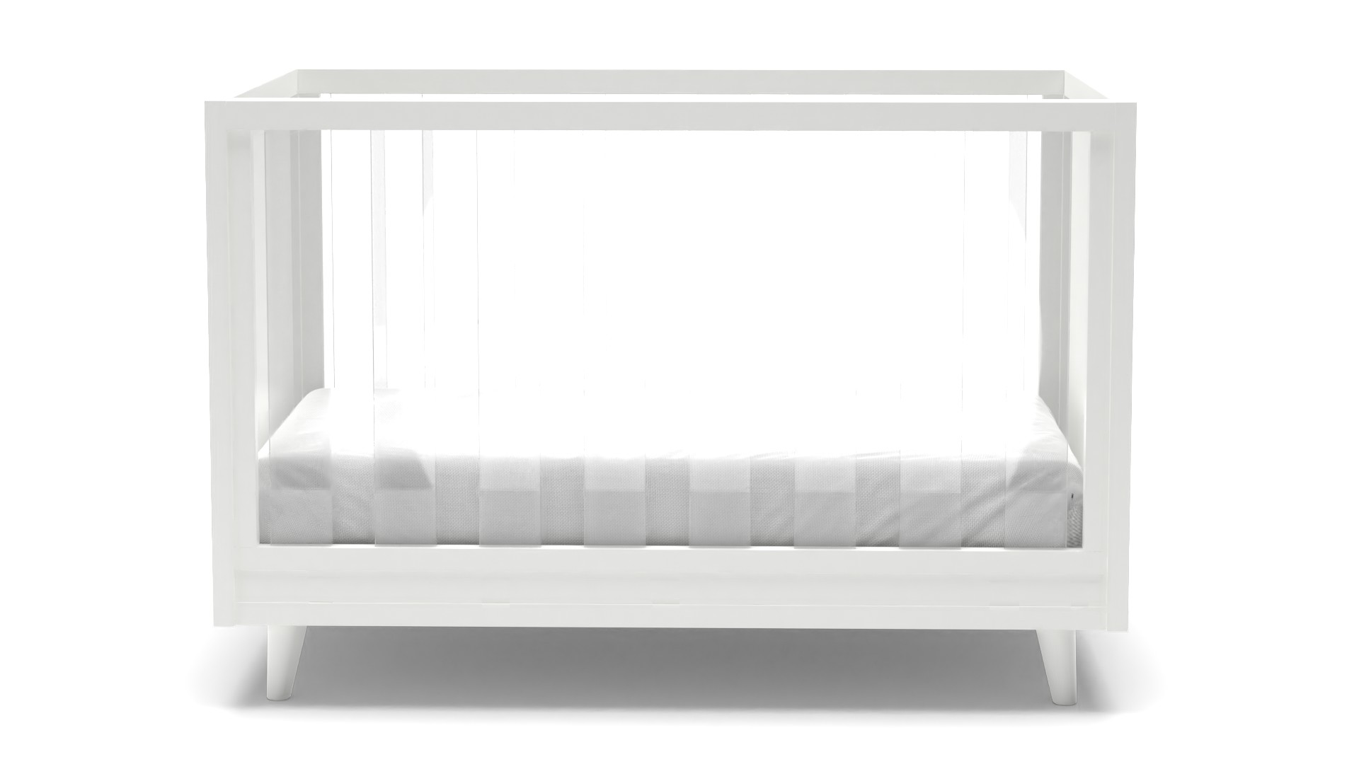 Sloan Acrylic Convertible Crib