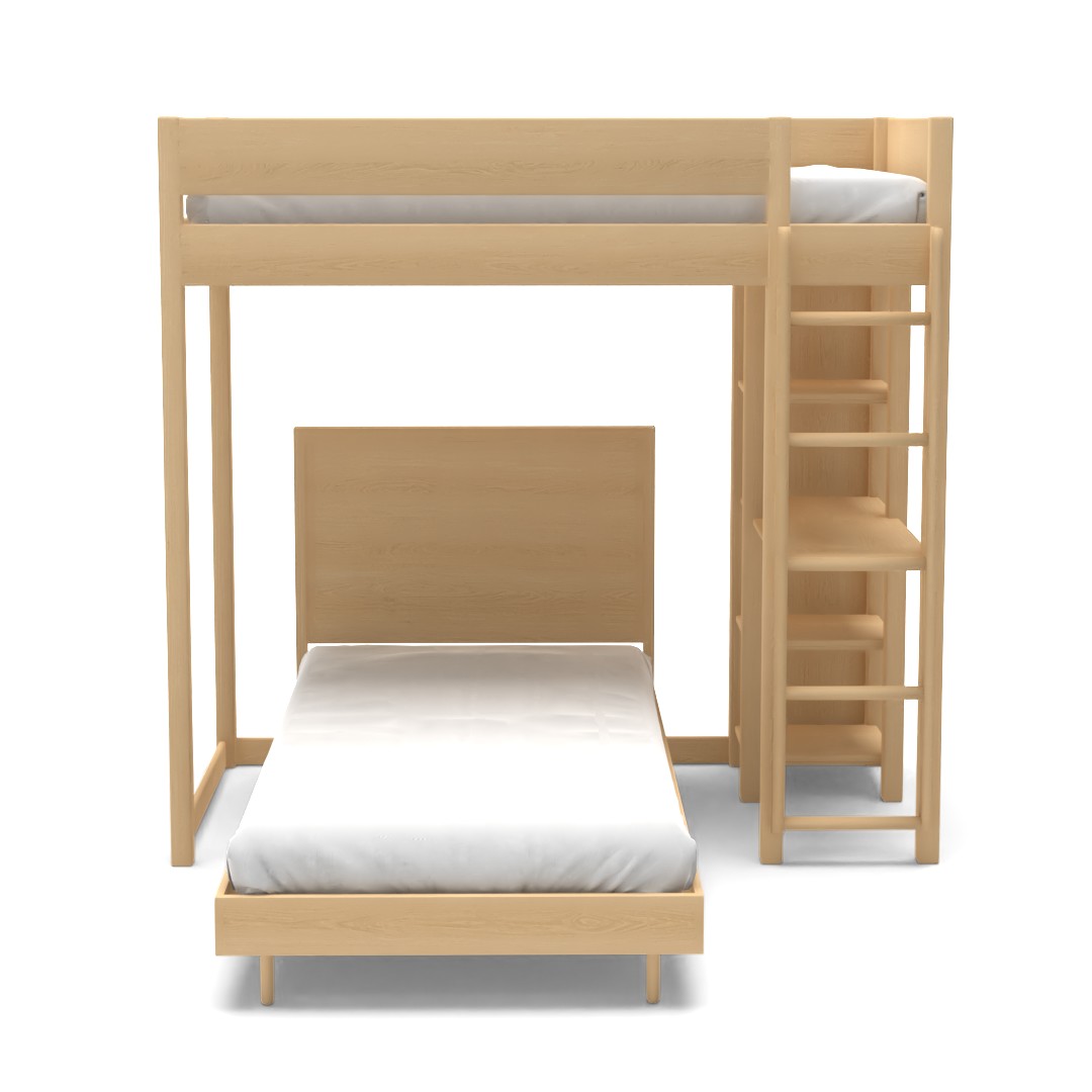 Nash Twin Loft And Lower Bed Set Twin