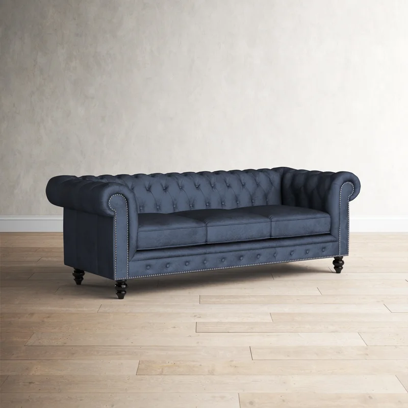 Eufaula Rolled Arm Chesterfield Sofa