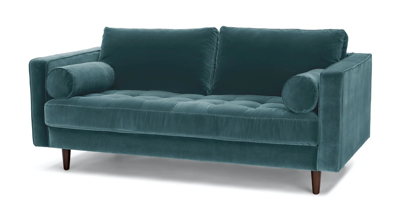 Sven Pacific Blue Sofa