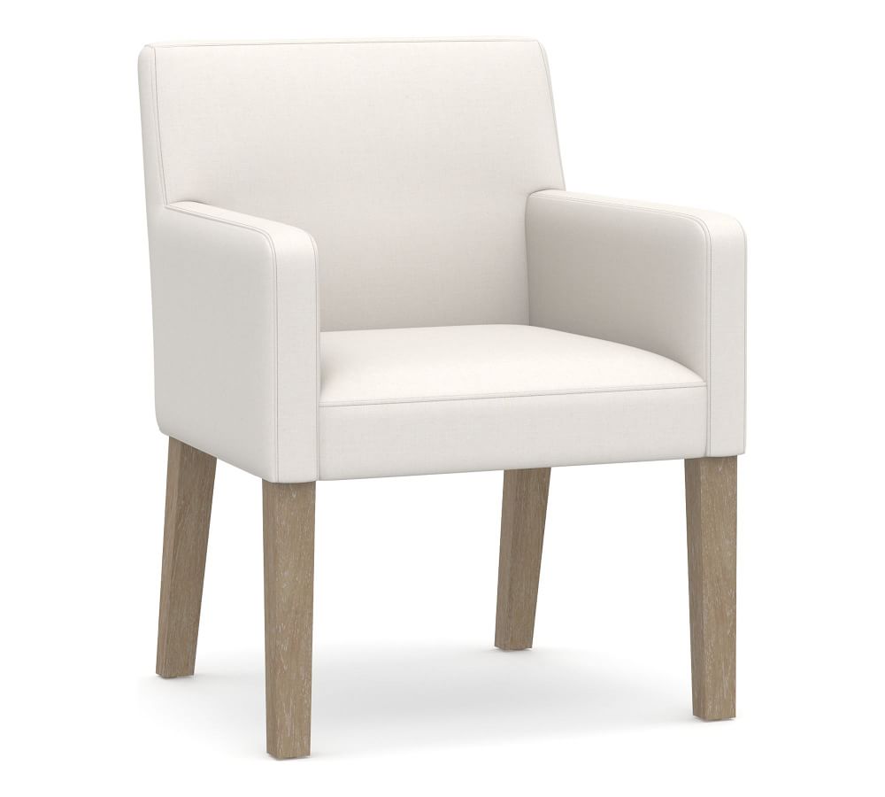 Classic Upholstered Dining Armchair