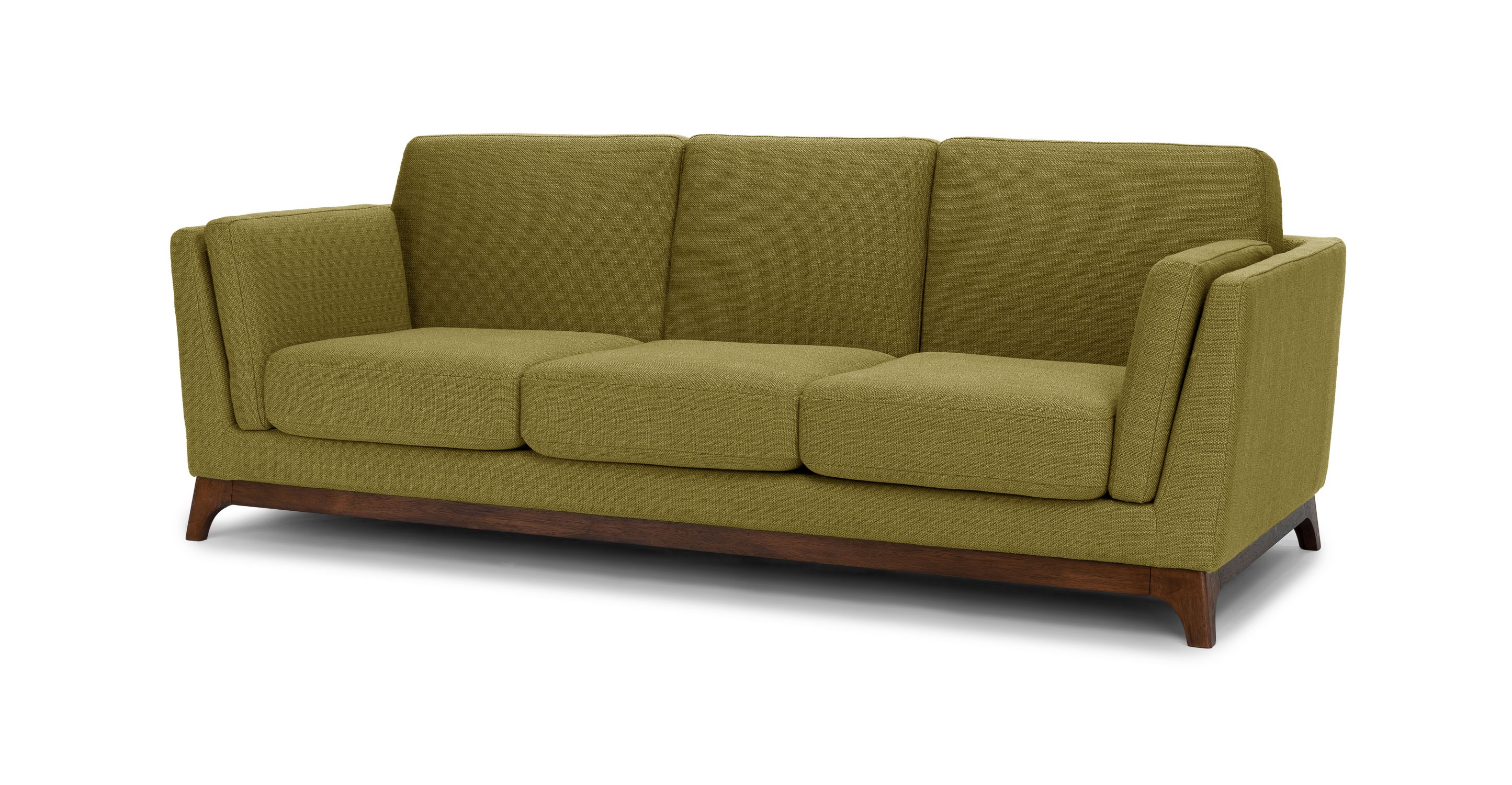 Green couch best sale article