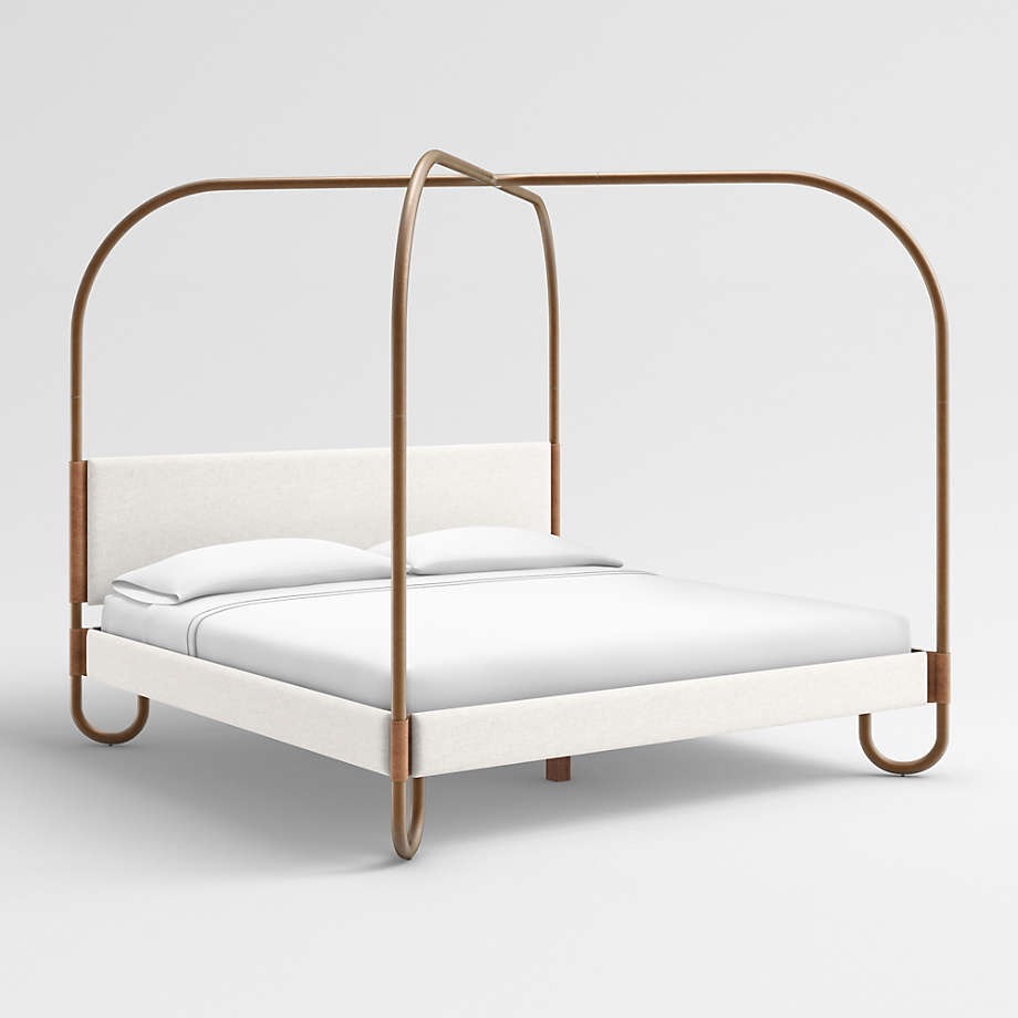 Gracia Upholstered Canopy BedKing