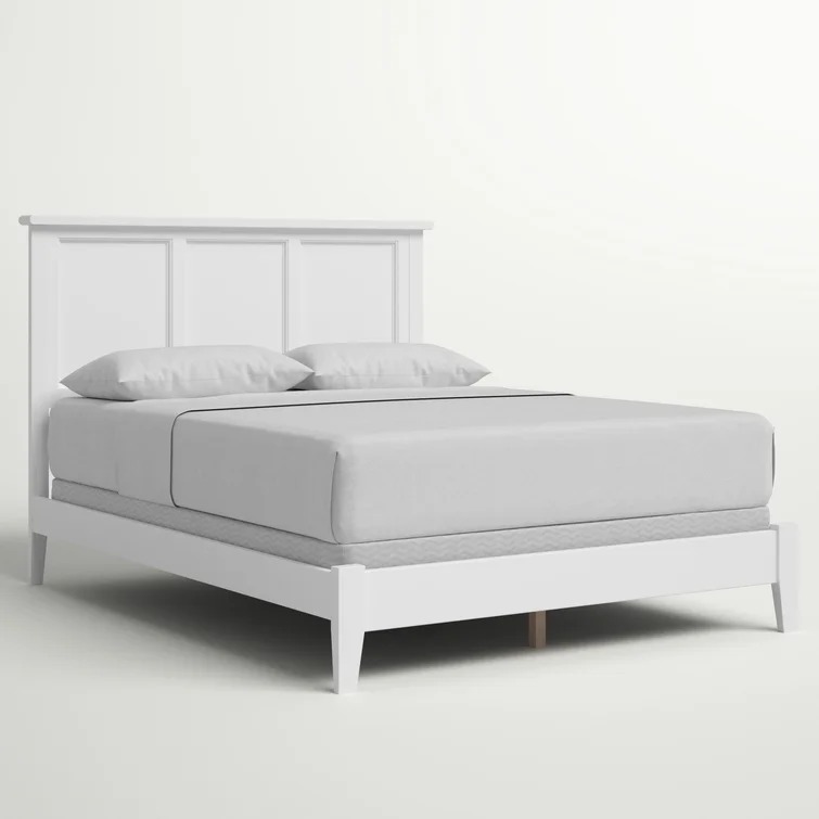 Troutville Solid Wood Low Profile Standard Bed Queen