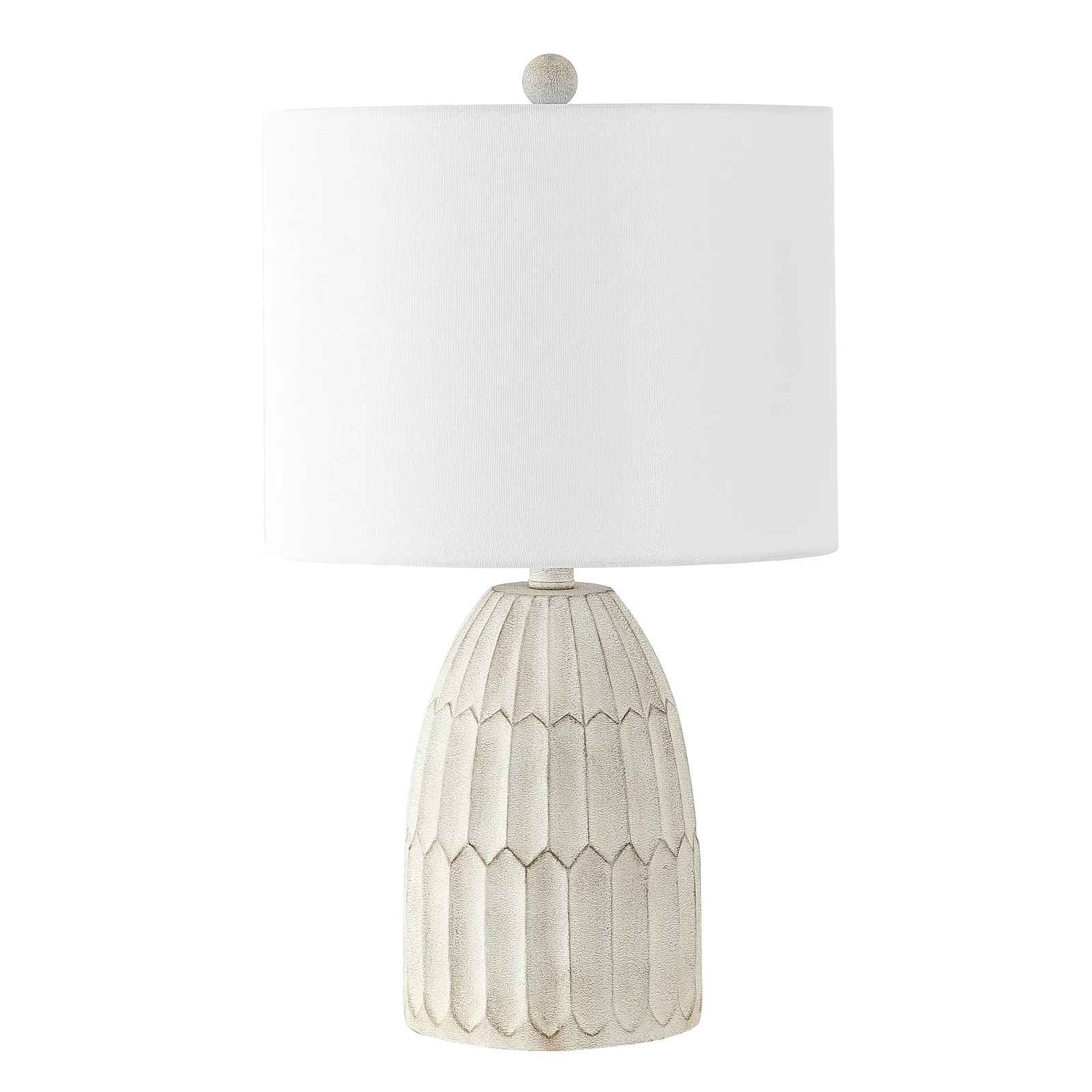 Haslett 22" Antique White Table Lamp