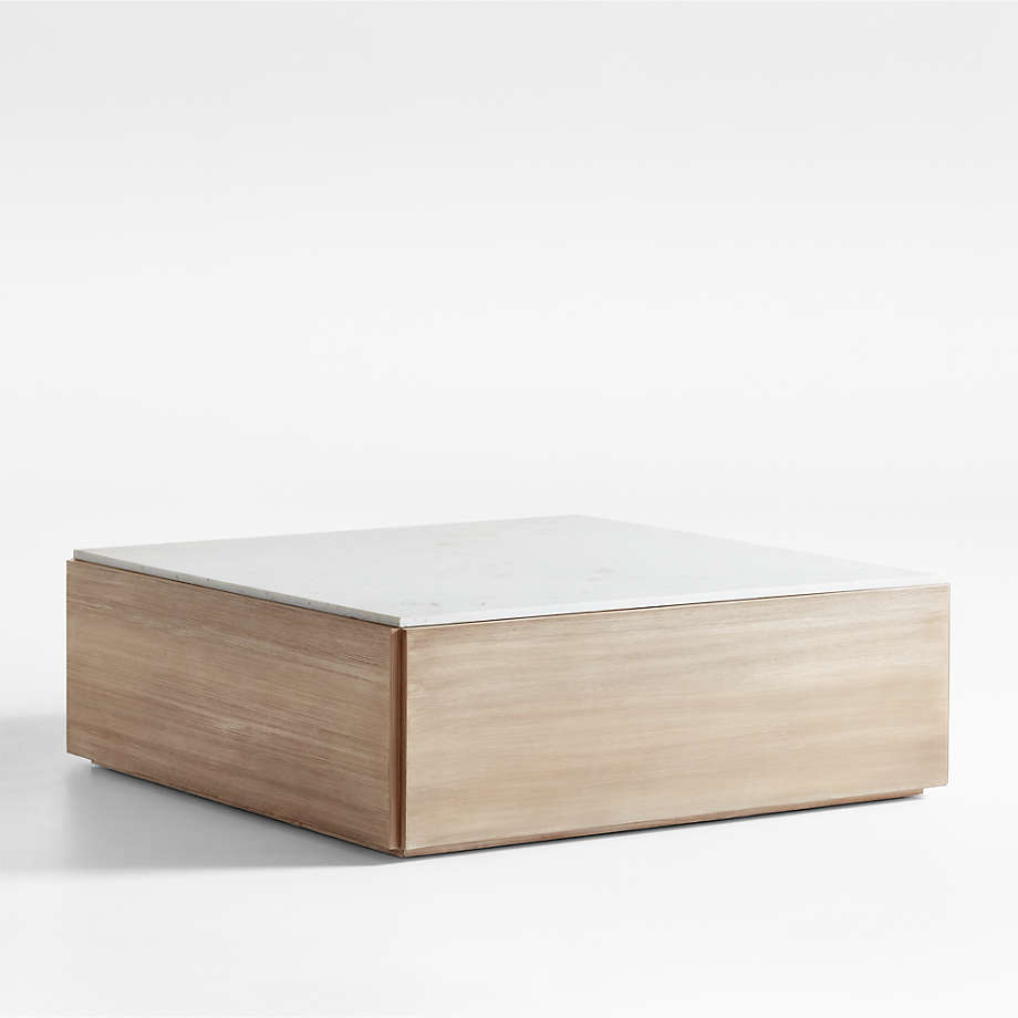 Troupe Square Pine Coffee Table