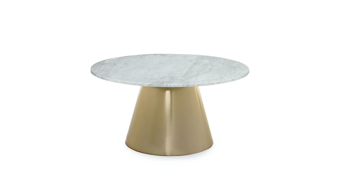 Tromso Brass Coffee Table