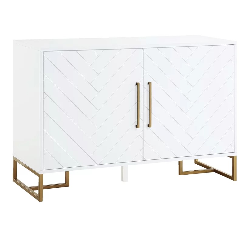HERRINGBONE 48 WIDE BUFFET TABLE