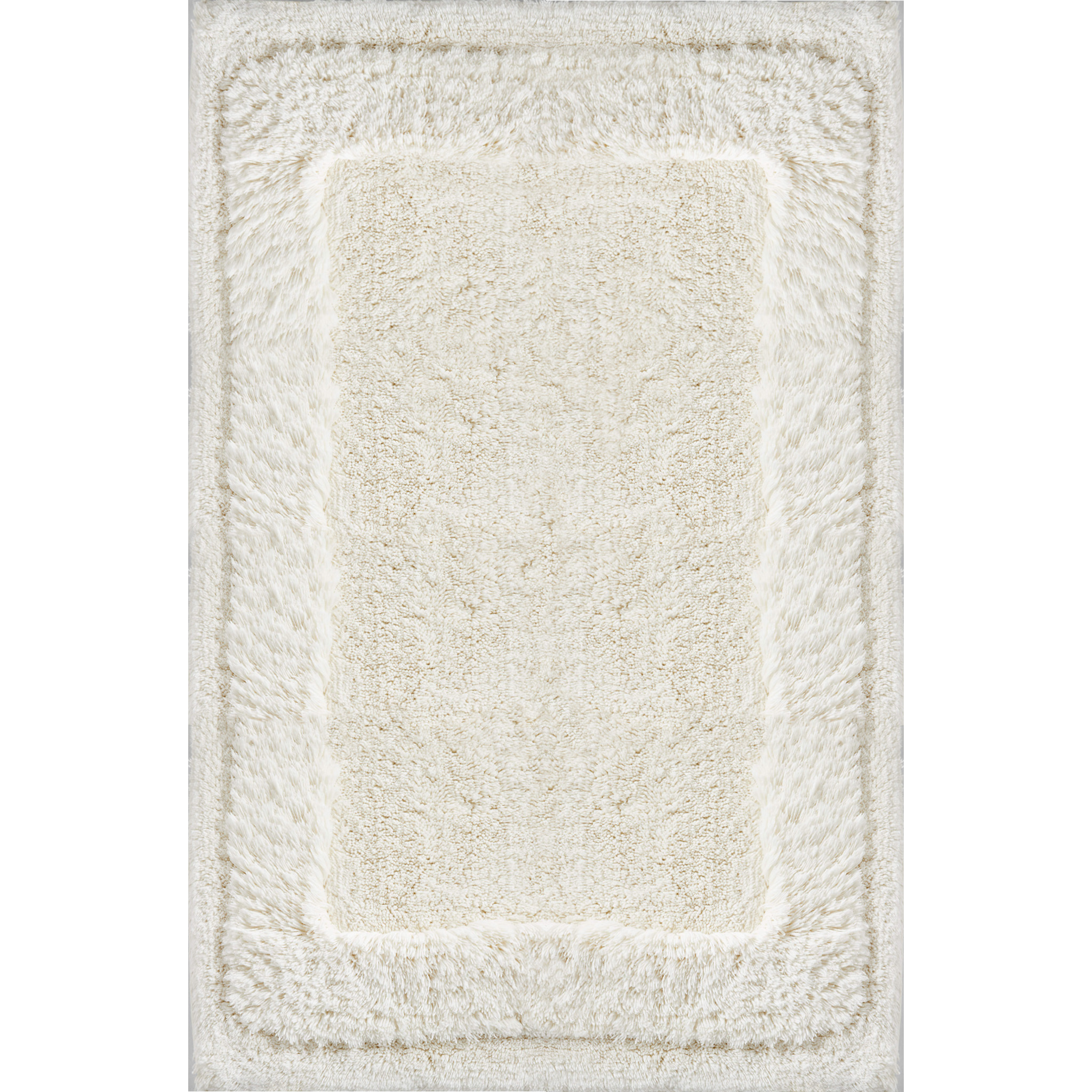 Raffee Fluffy Cotton Bath Mats | Crate & Barrel