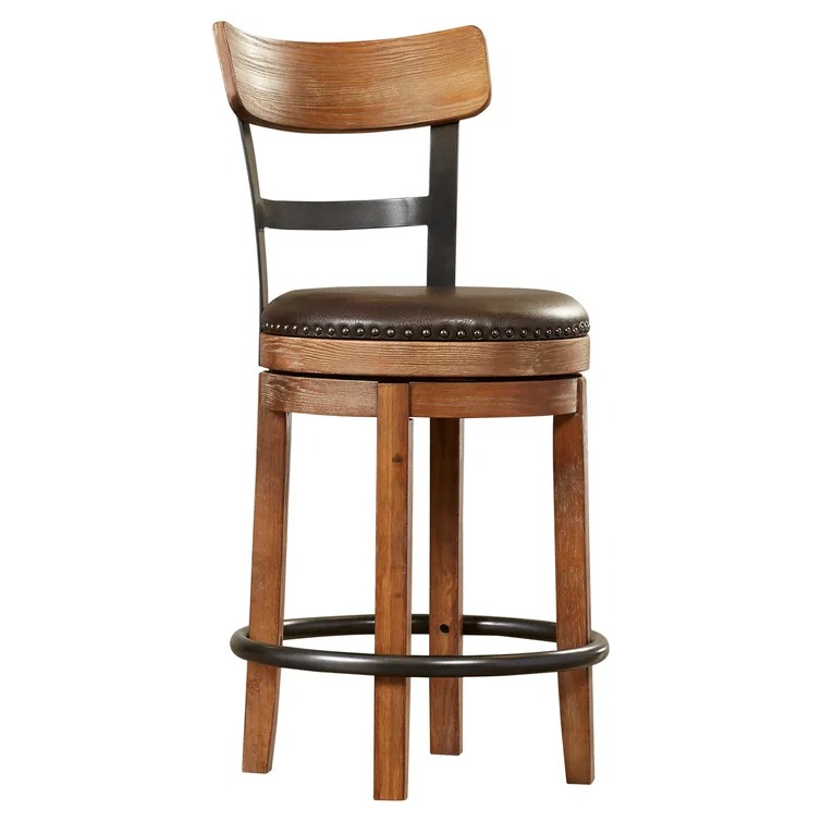 Goethe swivel hotsell bar stool