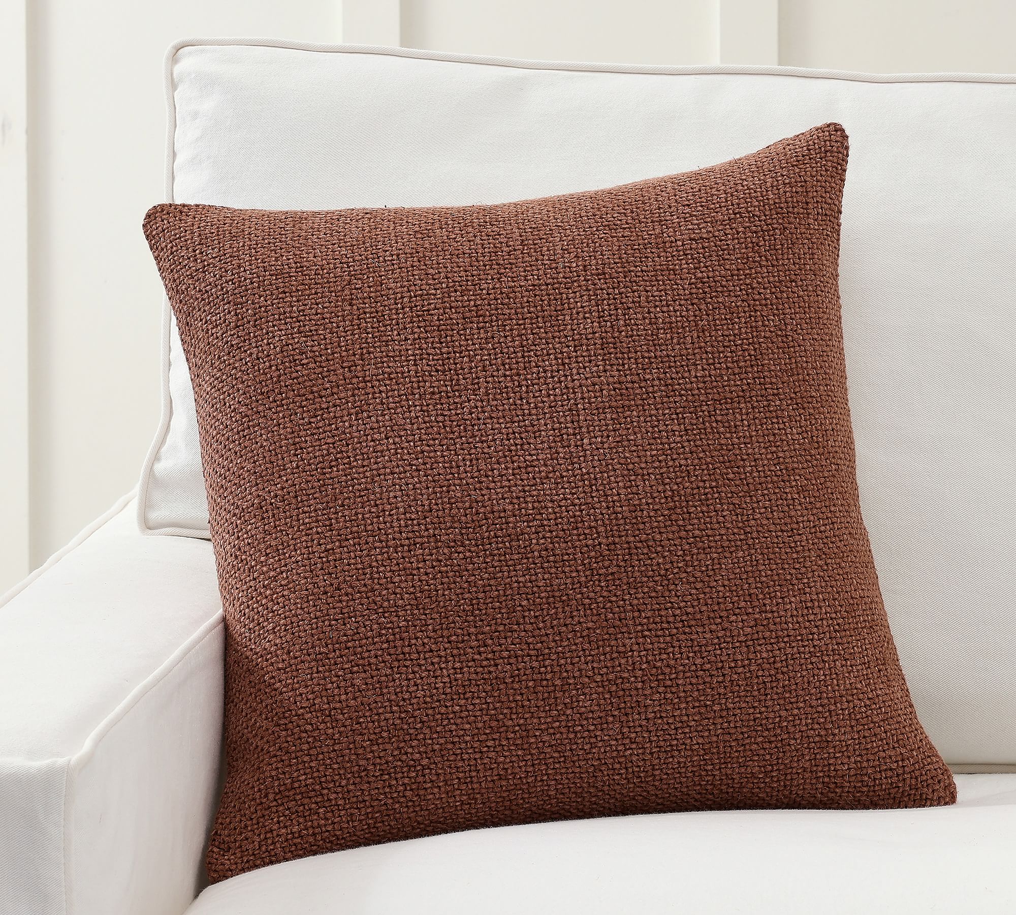 Faye Textured Linen Pillow Cover20"x20"
