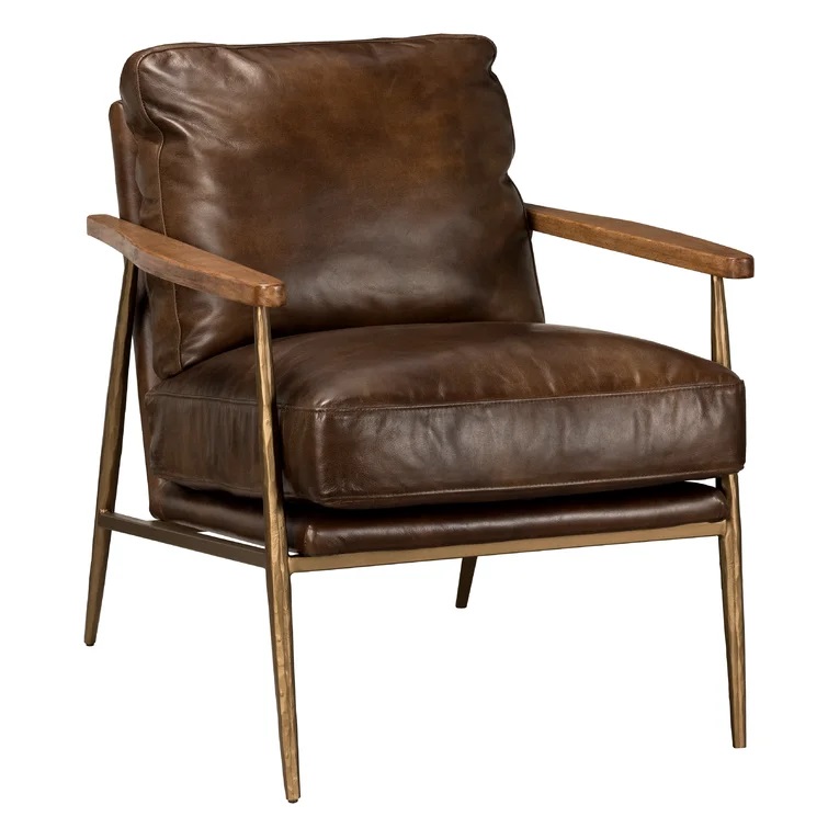 Arnold Leather Armchair