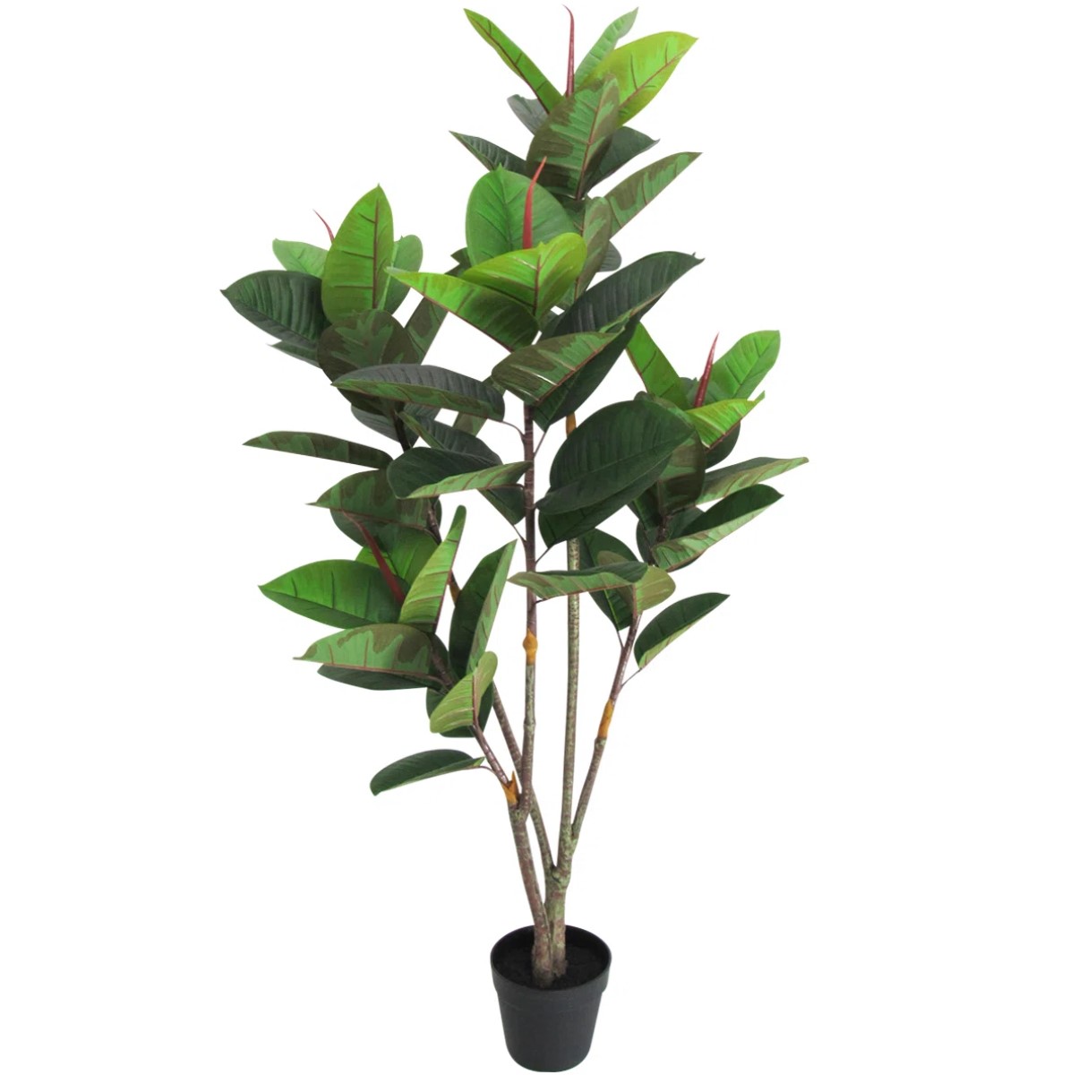 Artificial Rubber Plant Tree in Pot