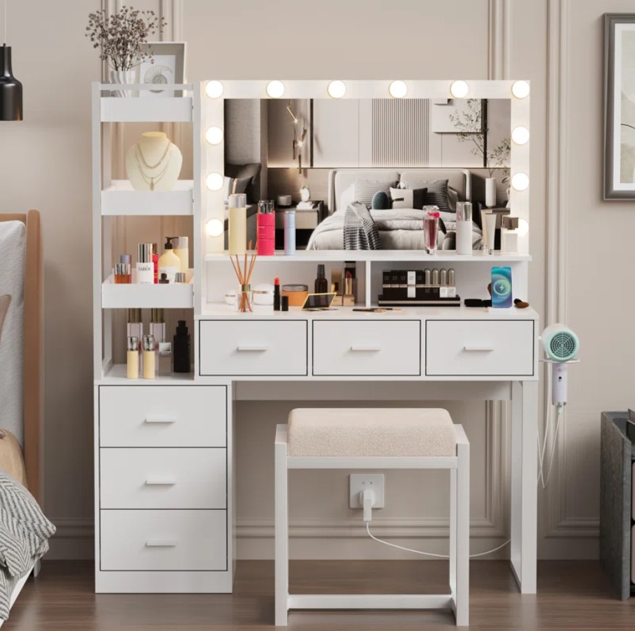 Cb2 makeup vanity online