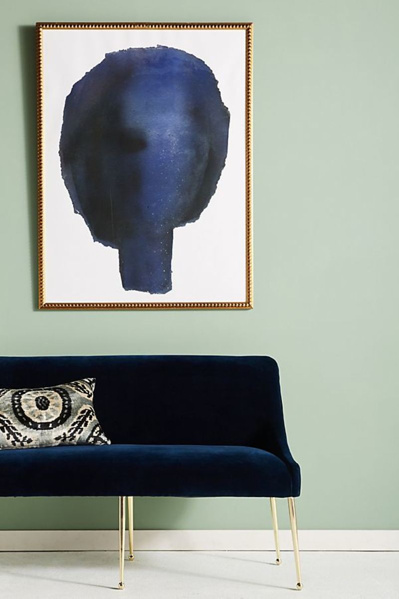 Anthropologie Bluehead art