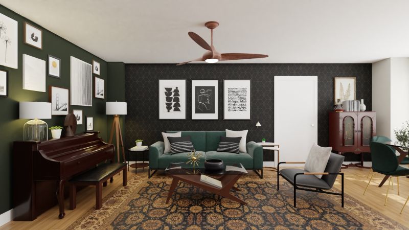 Art Deco Style Living Room