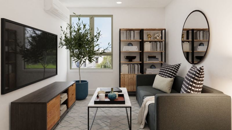 10 Design & Decorating Ideas For Narrow Living Rooms | Spacejoy