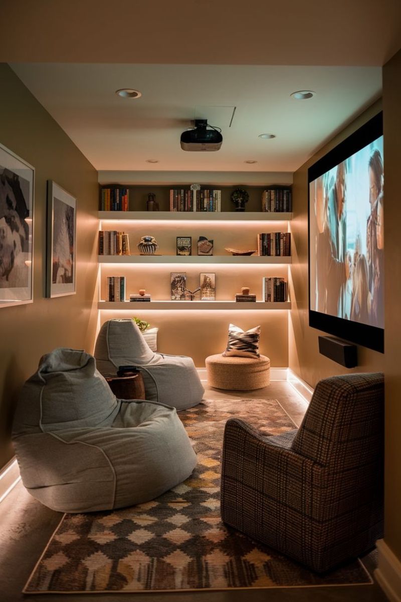 home theatre layout