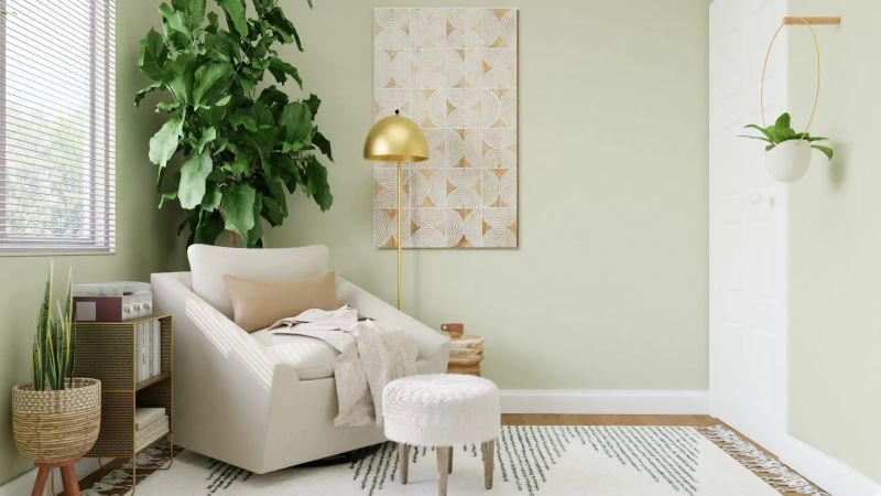 Reading corner by spacejoy
