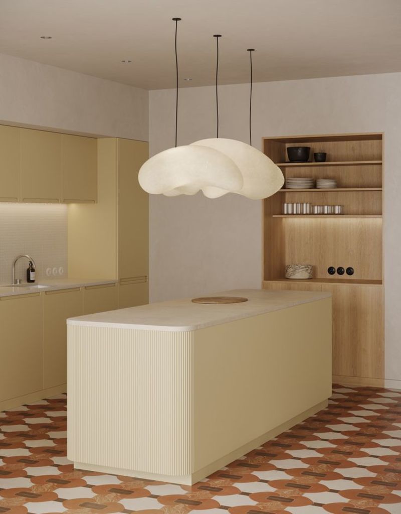 Buttery Yellow Kitchen Design