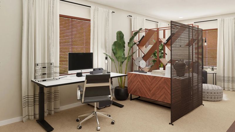 Home Office Design By Spacejoy
