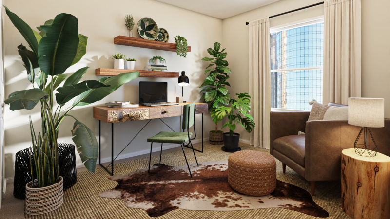 Home Office Design By Spacejoy 